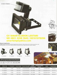 Lampu Sorot LED Sensor Gerak 10W 20W 30W